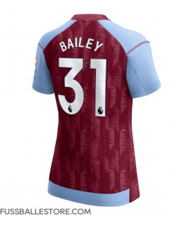 Günstige Aston Villa Leon Bailey #31 Heimtrikot Damen 2023-24 Kurzarm